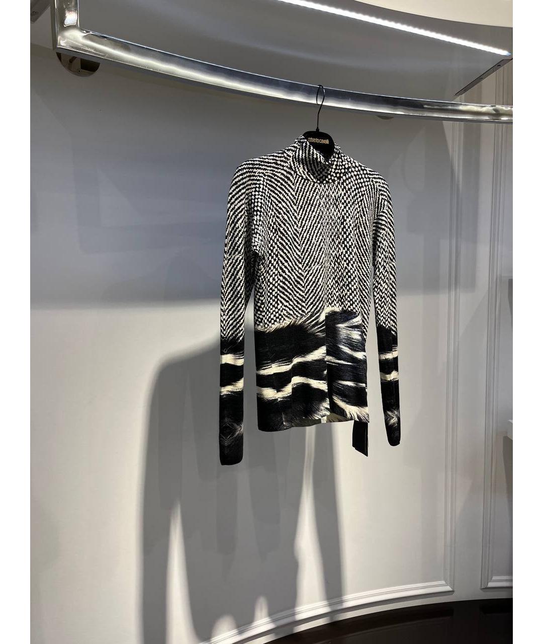 ROBERTO CAVALLI Мульти шерстяная водолазка, фото 2