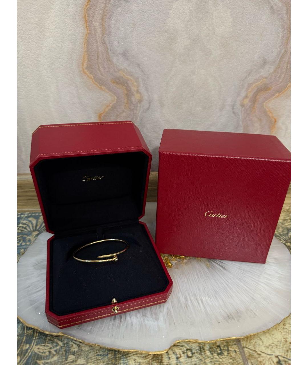 CARTIER Золотой браслет из желтого золота, фото 2