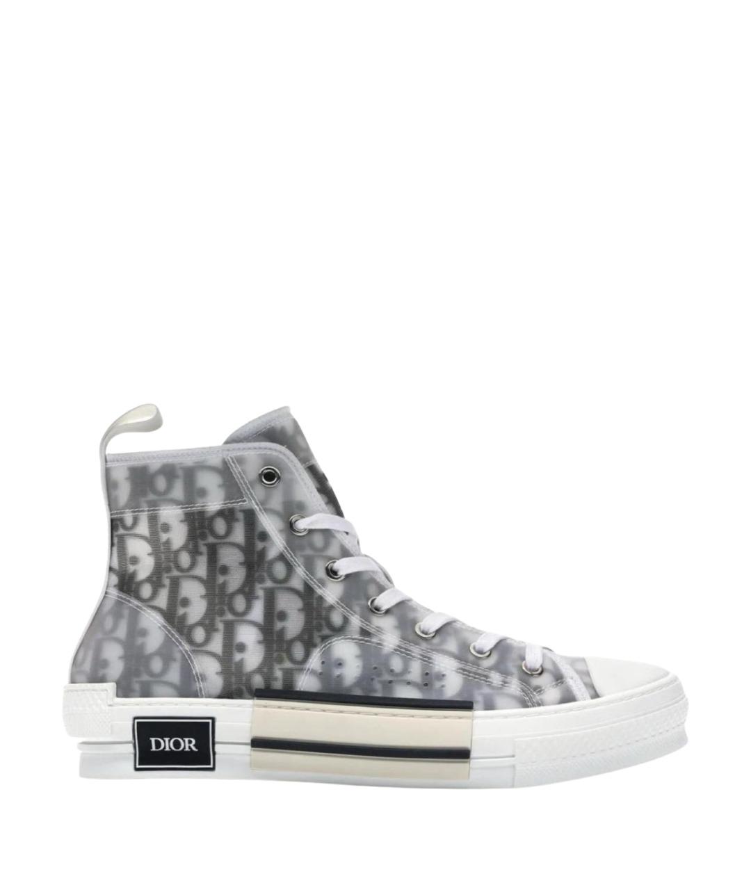 CHRISTIAN DIOR Белые кожаные кеды, фото 1