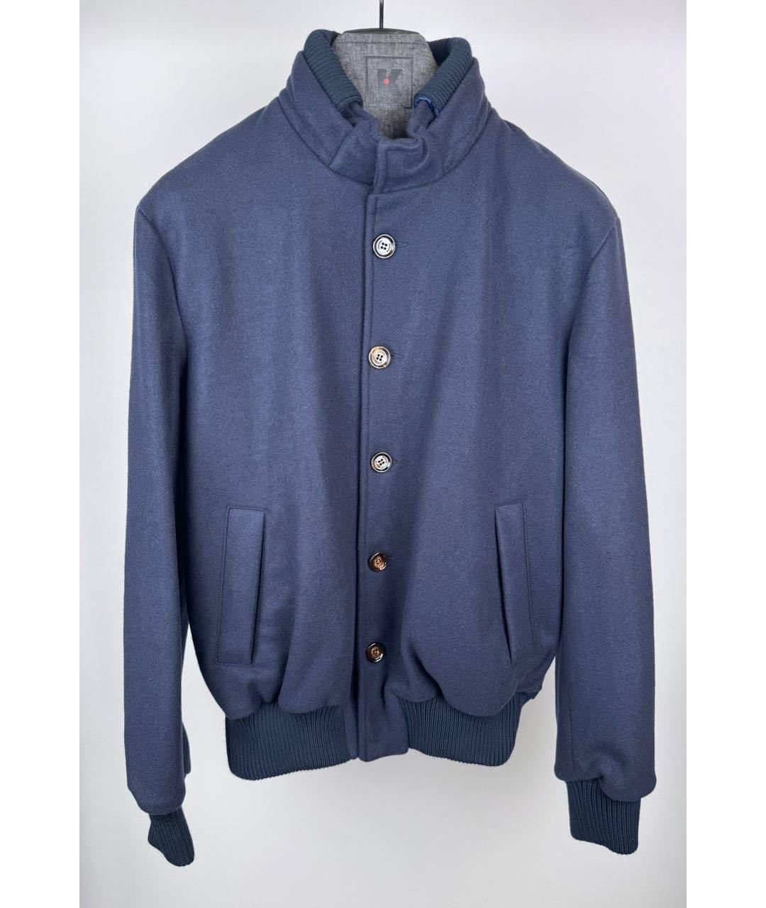 KIRED Темно-синий хлопковый кардиган, фото 5