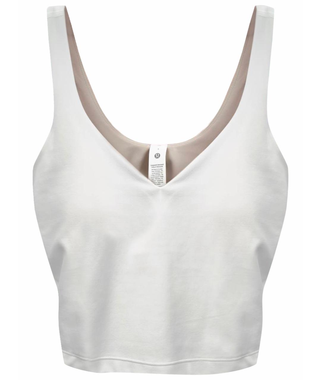 Lululemon Белый синтетический корсет, фото 1