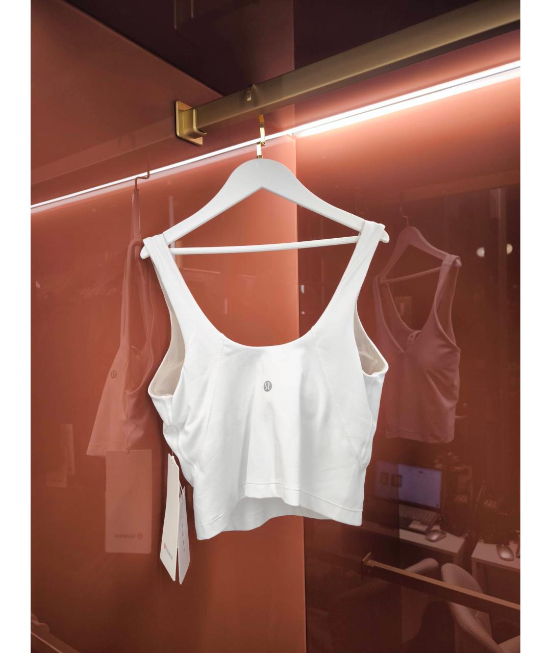 Lululemon Белый синтетический корсет, фото 2