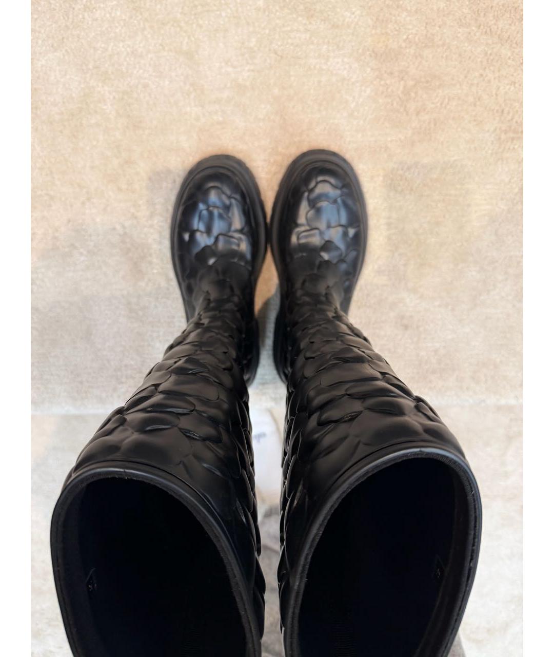 VALENTINO Черные резиновые сапоги, фото 6