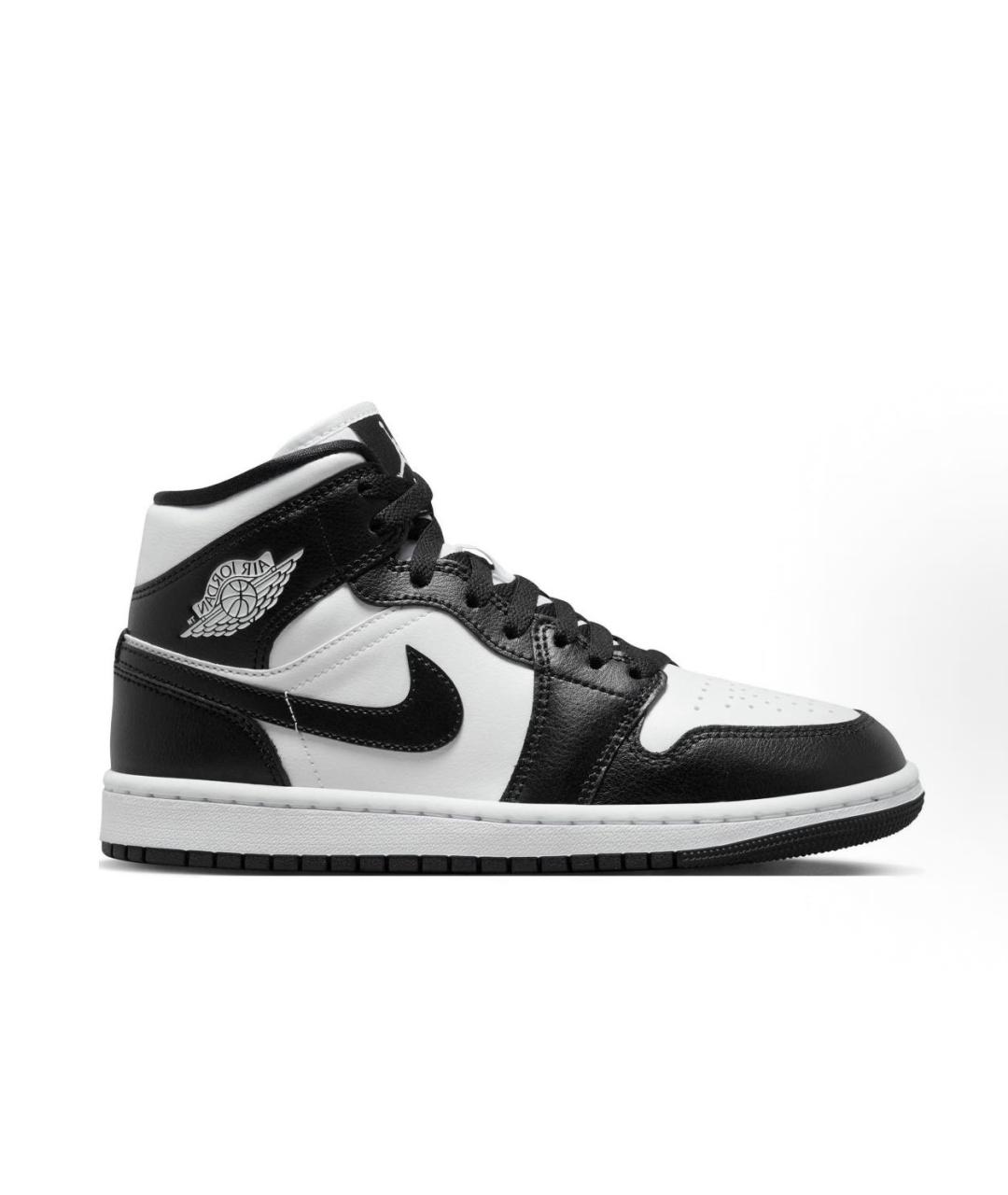 JORDAN Черные кожаные кроссовки, фото 4