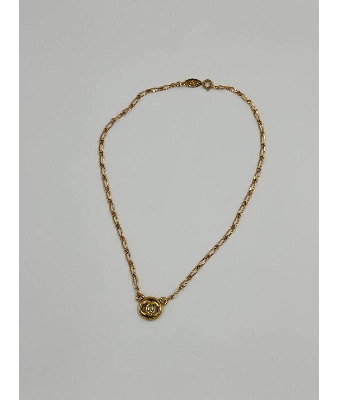 CHANEL Золотая позолоченная подвеска, фото 9