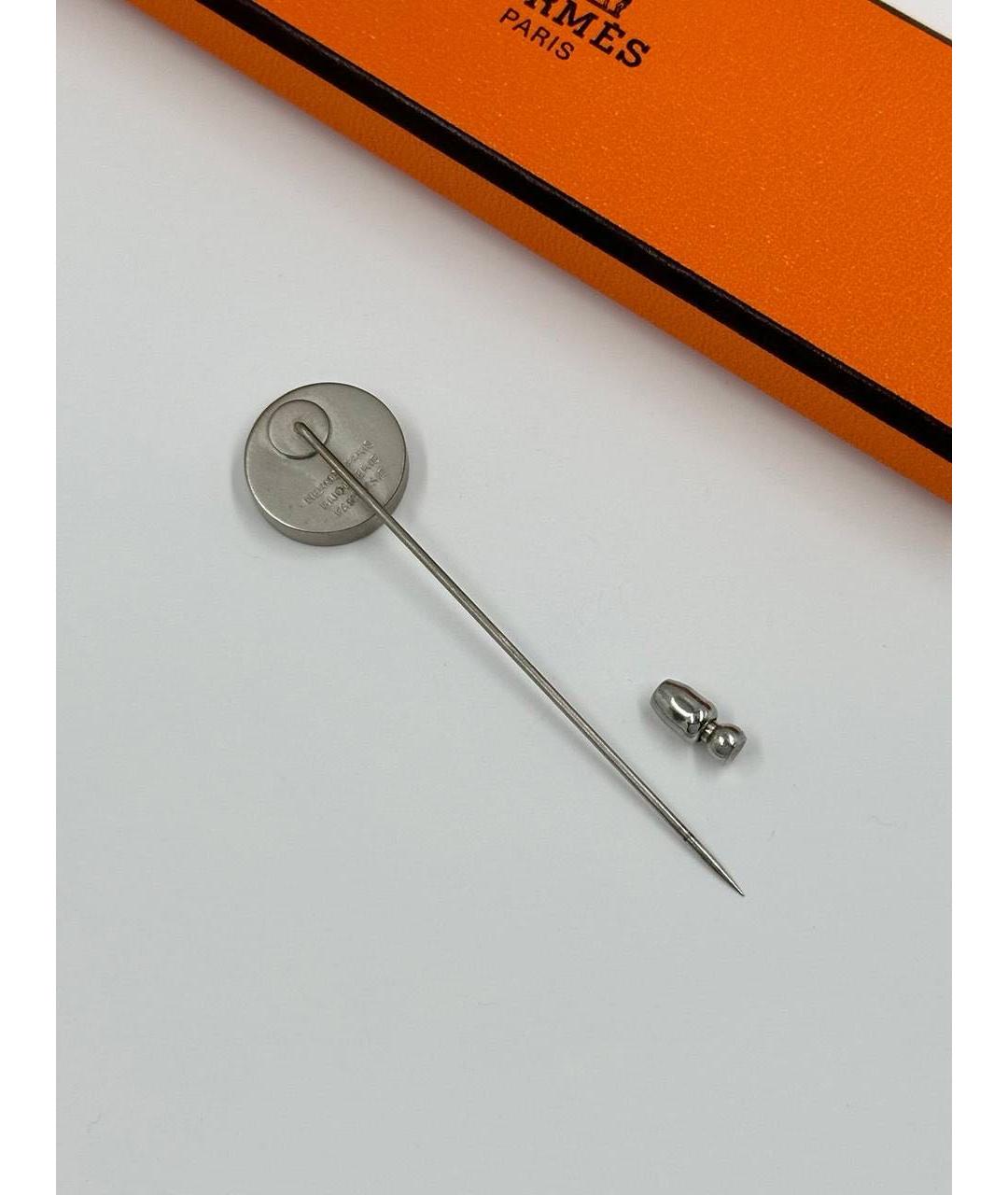 HERMES Серебряная булавка / брошь, фото 7