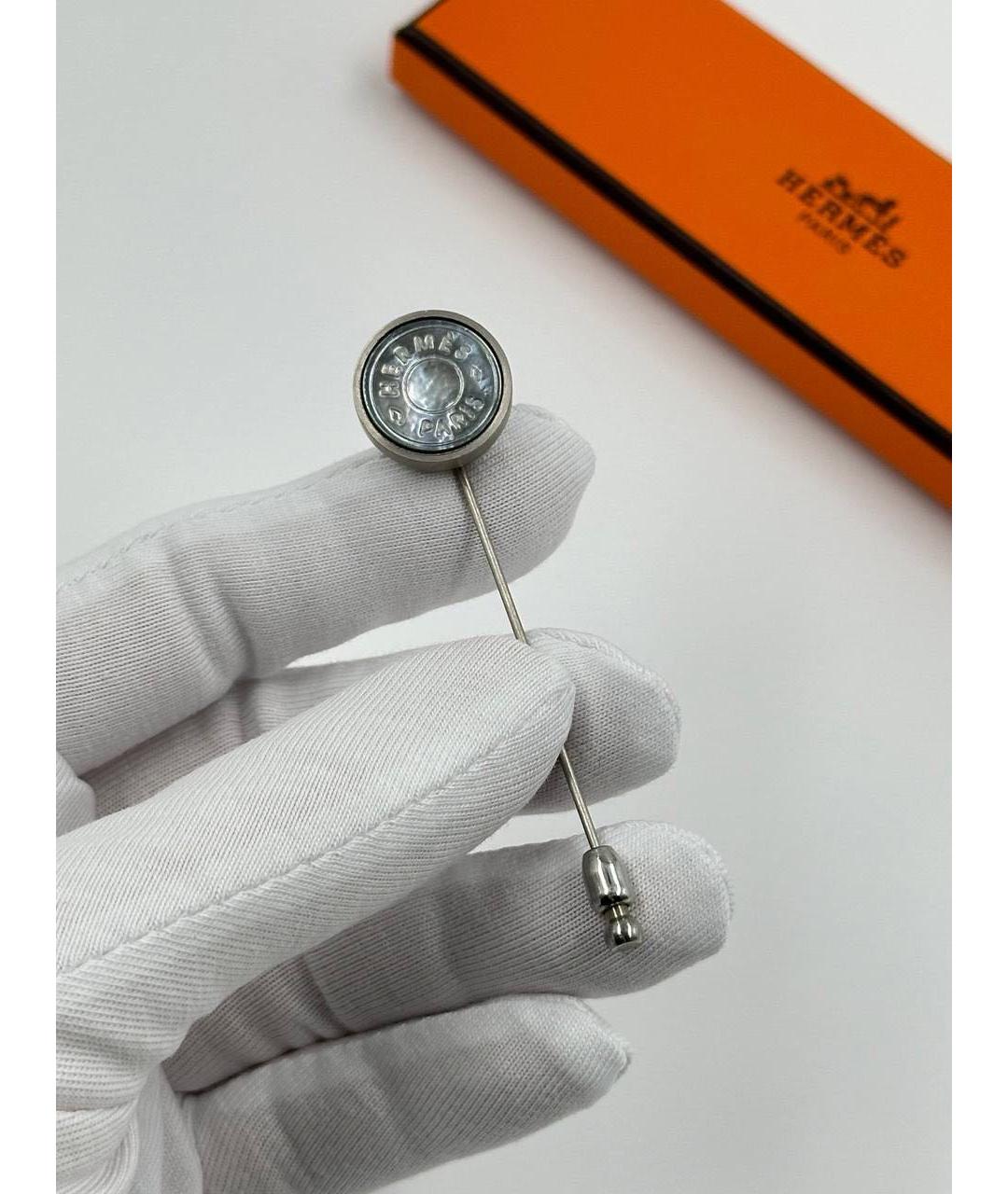 HERMES Серебряная булавка / брошь, фото 2