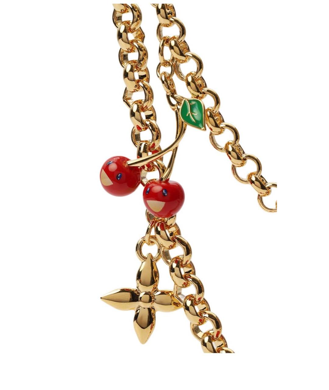 LOUIS VUITTON Золотое колье, фото 2