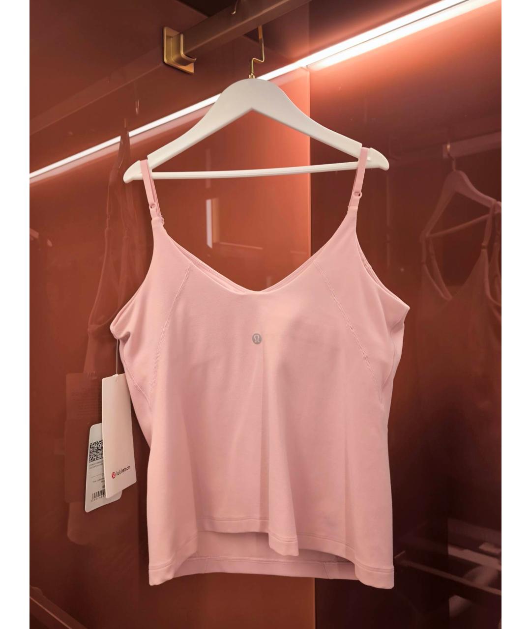 Lululemon Розовый синтетический корсет, фото 2