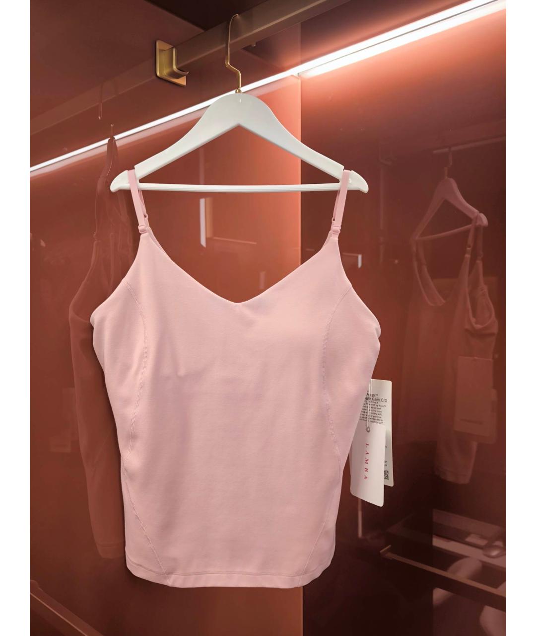 Lululemon Розовый синтетический корсет, фото 5