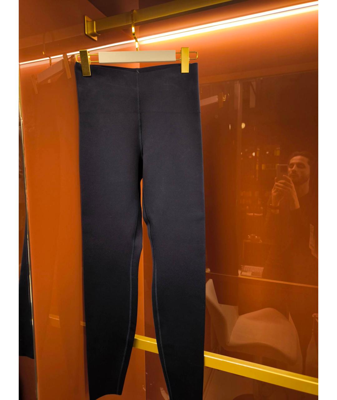 Lululemon Темно-синие синтетические леггинсы и велосипедки, фото 5