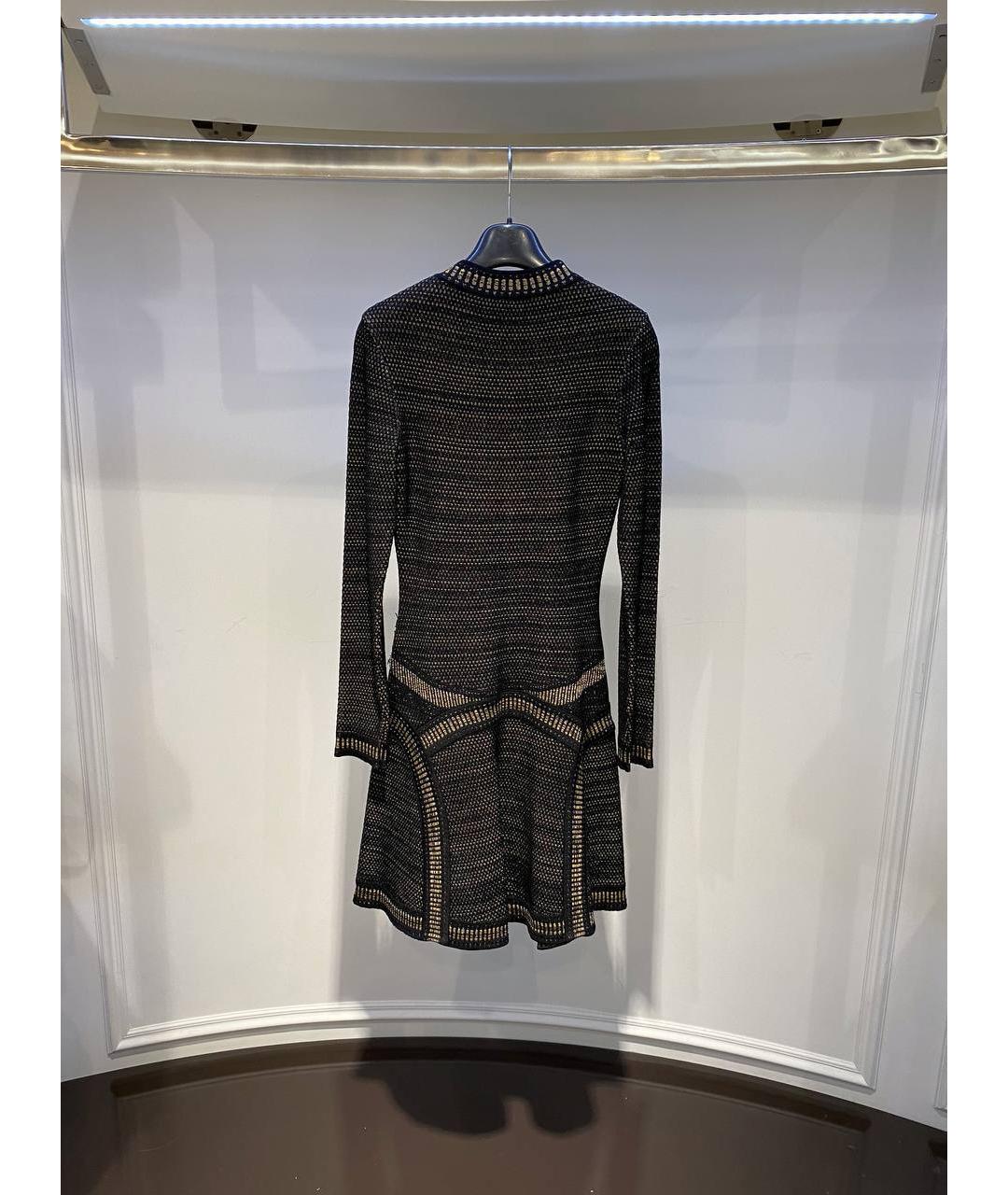 ROBERTO CAVALLI Коричневое вискозное платье, фото 3