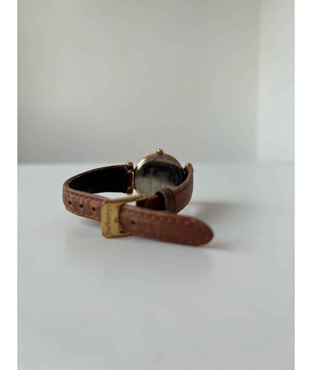BURBERRY Коричневые стальные часы, фото 3