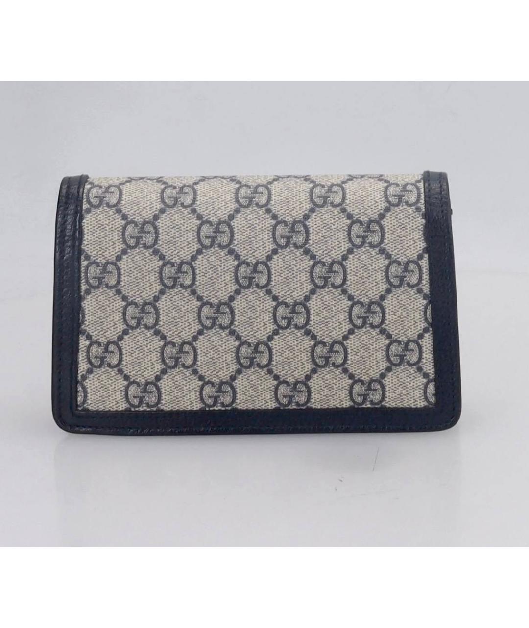 GUCCI Черная кожаная сумка через плечо, фото 3