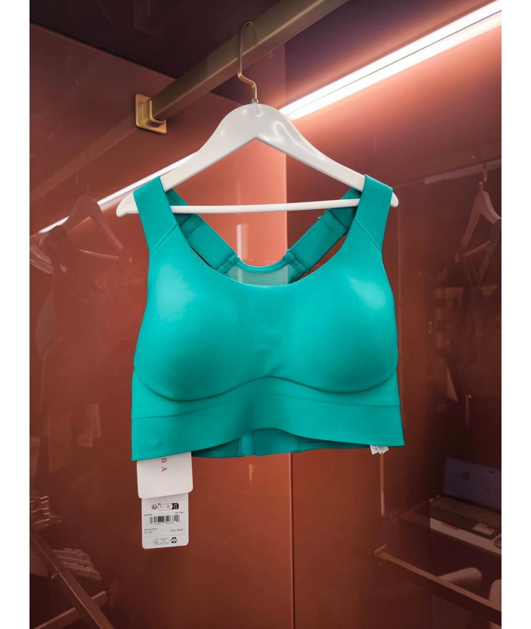 ALO YOGA Зеленый синтетический корсет, фото 5