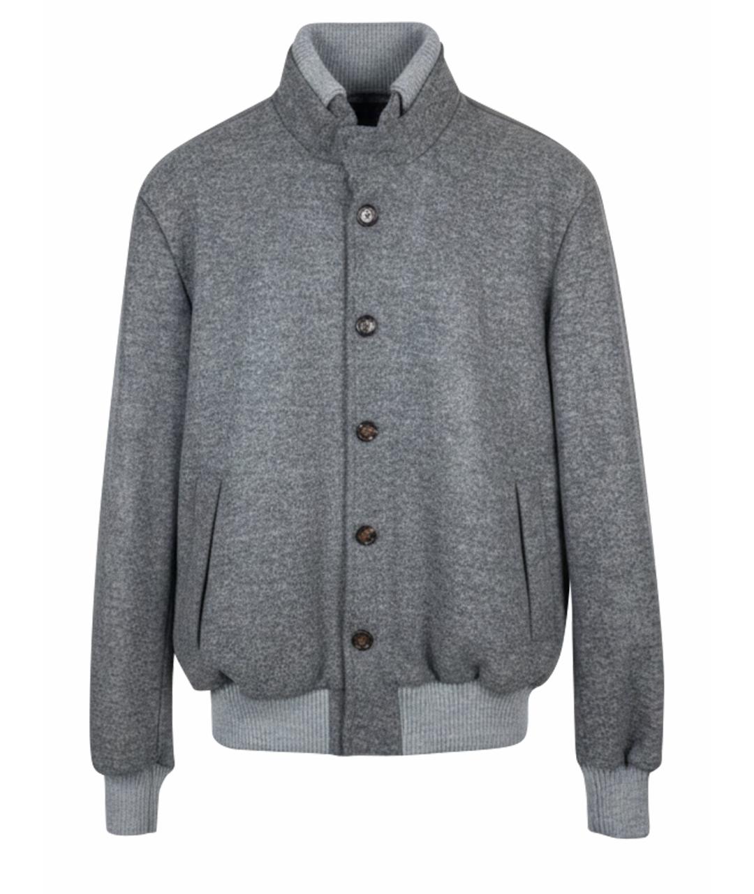 KIRED Серый хлопковый кардиган, фото 1