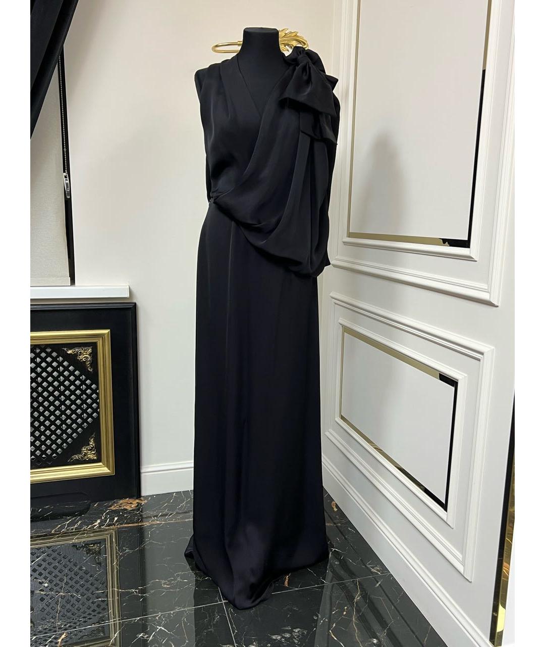 VICTOR AND ROLF Черное коктейльное платье, фото 9