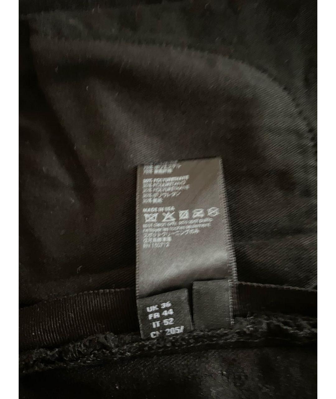 AMIRI Черные хлопковые джинсы скинни, фото 5