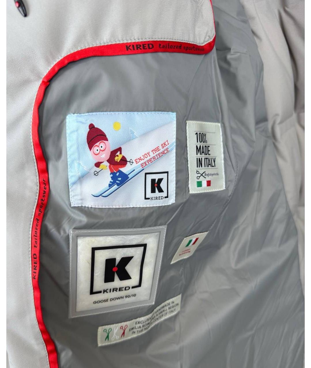 KIRED Серая полиэстеровая куртка, фото 5