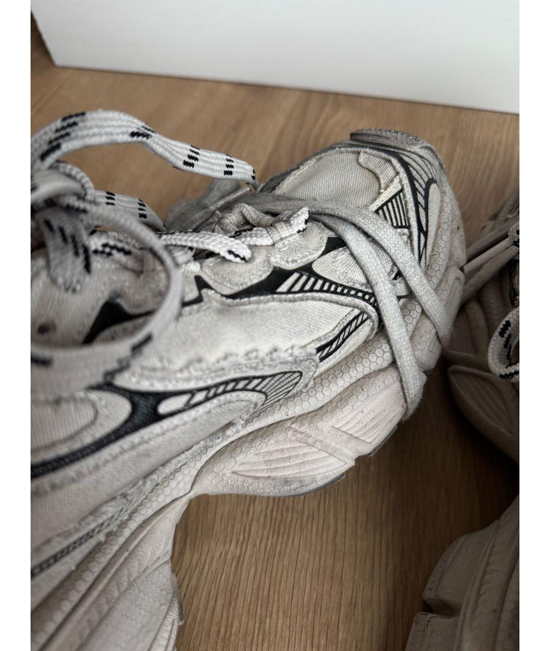 BALENCIAGA Серые текстильные кроссовки, фото 8