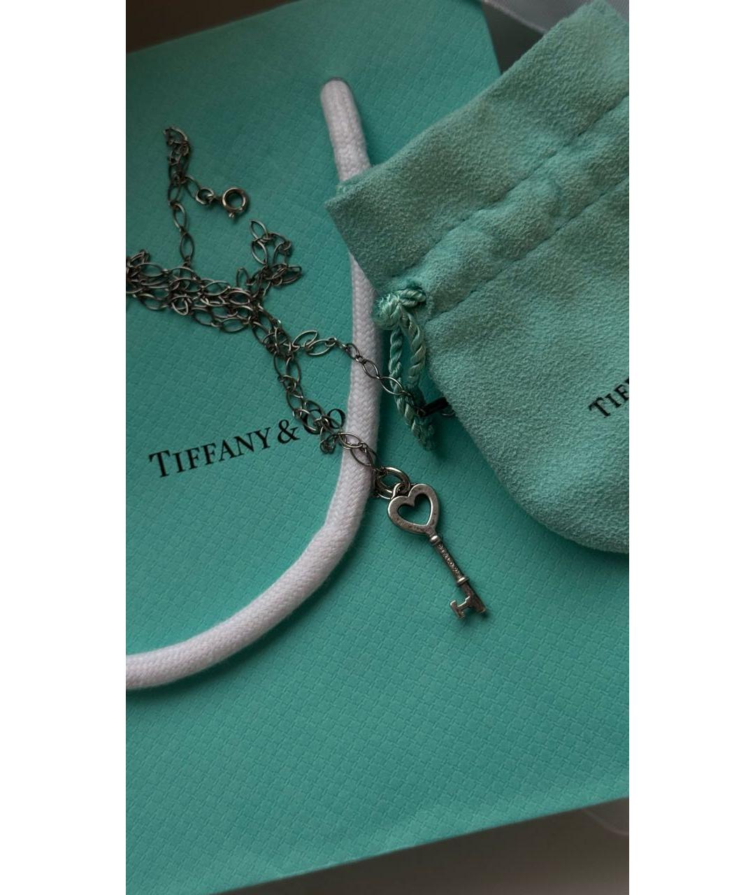 TIFFANY&CO Серебряное серебряное колье, фото 4