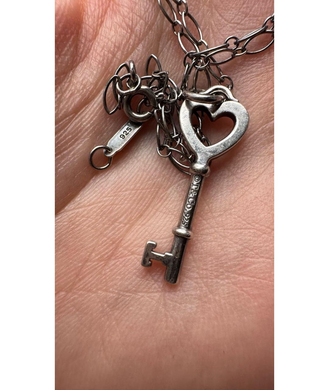 TIFFANY&CO Серебряное серебряное колье, фото 2