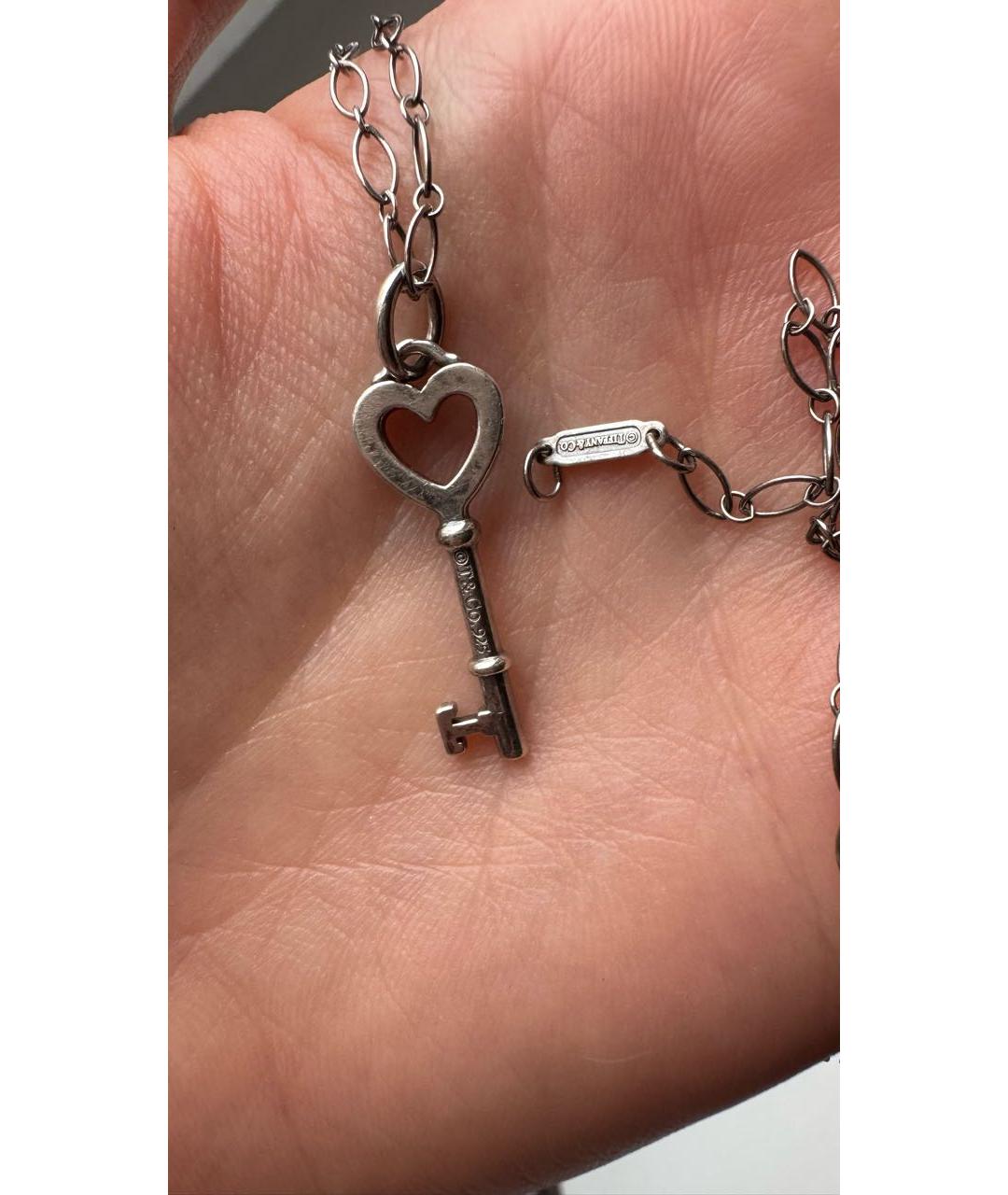 TIFFANY&CO Серебряное серебряное колье, фото 3