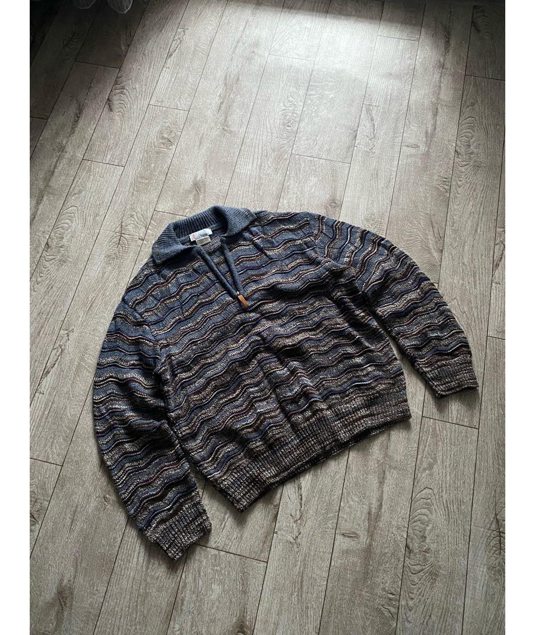 MISSONI Мульти шерстяной джемпер / свитер, фото 2