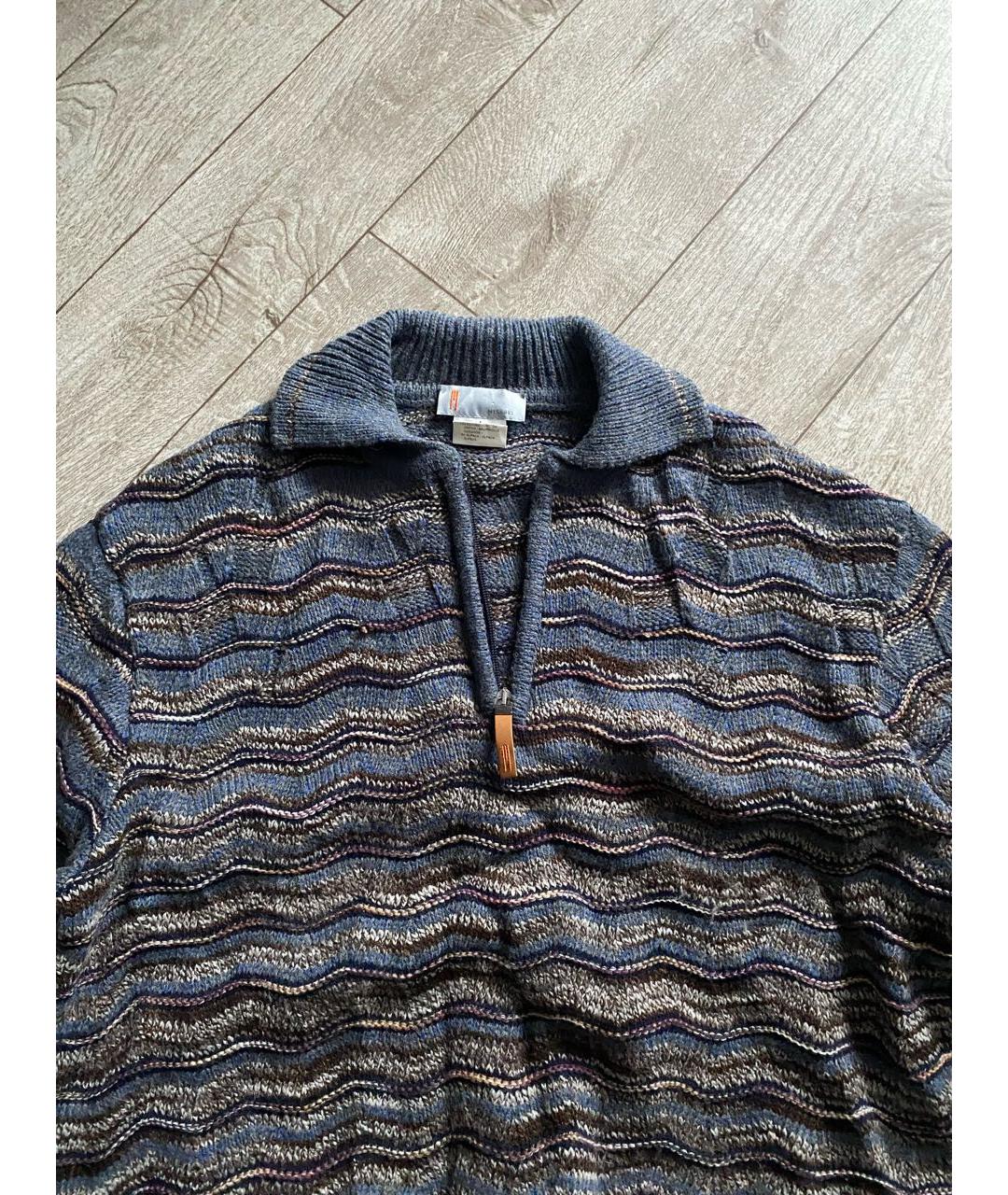 MISSONI Мульти шерстяной джемпер / свитер, фото 3