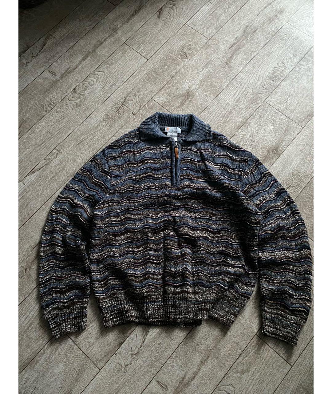 MISSONI Мульти шерстяной джемпер / свитер, фото 4