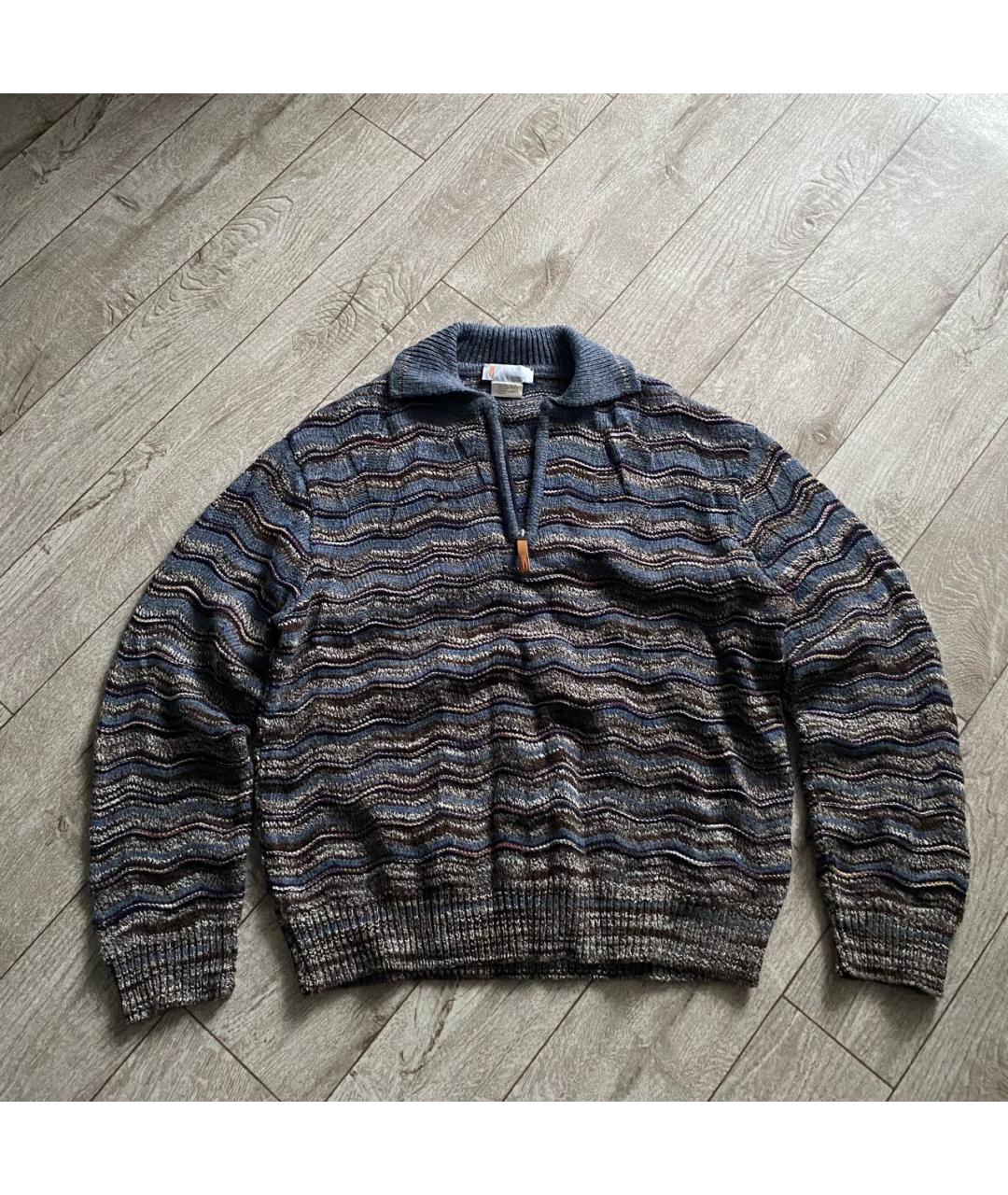 MISSONI Мульти шерстяной джемпер / свитер, фото 5