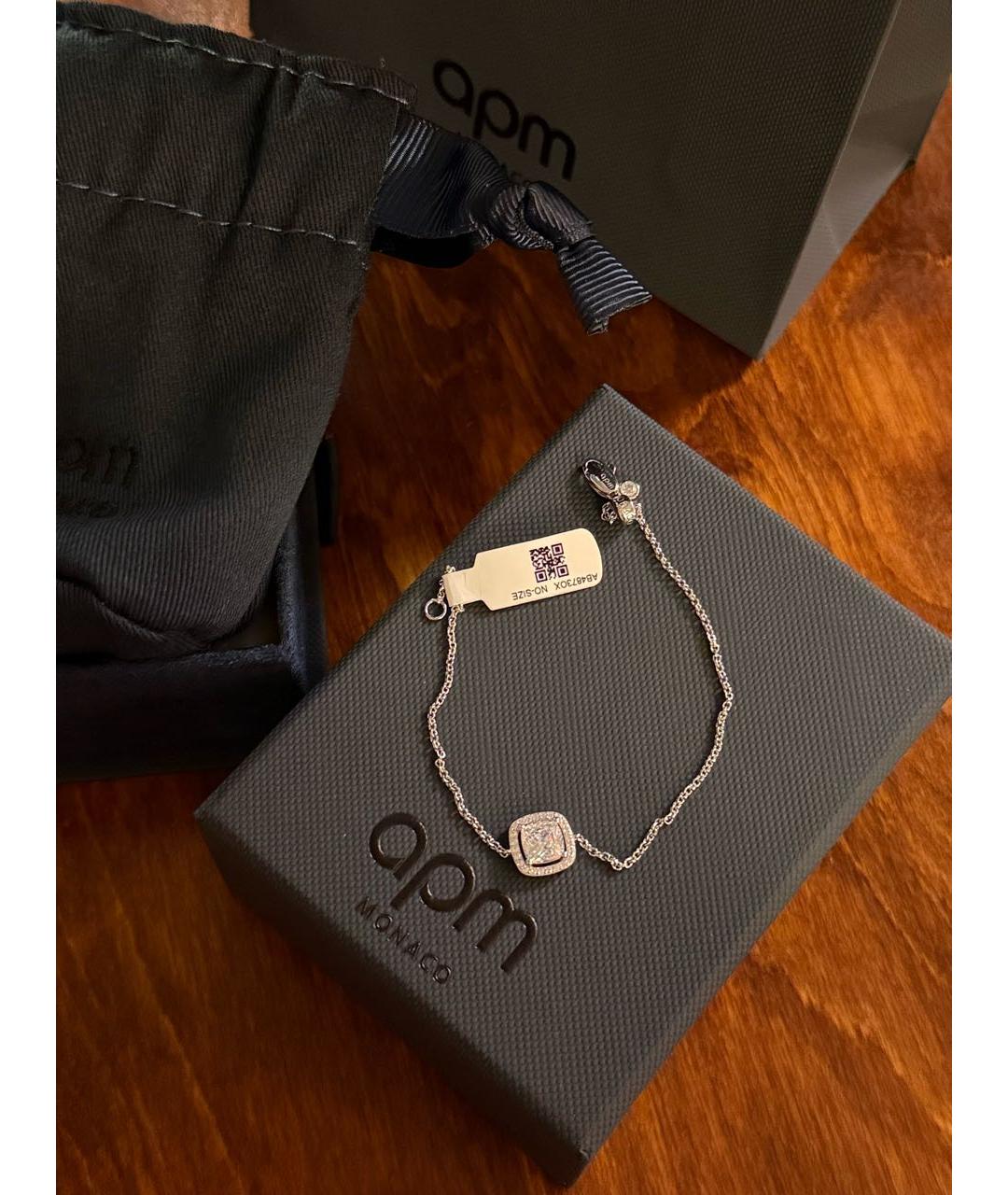 APM Monaco Белый браслет, фото 2