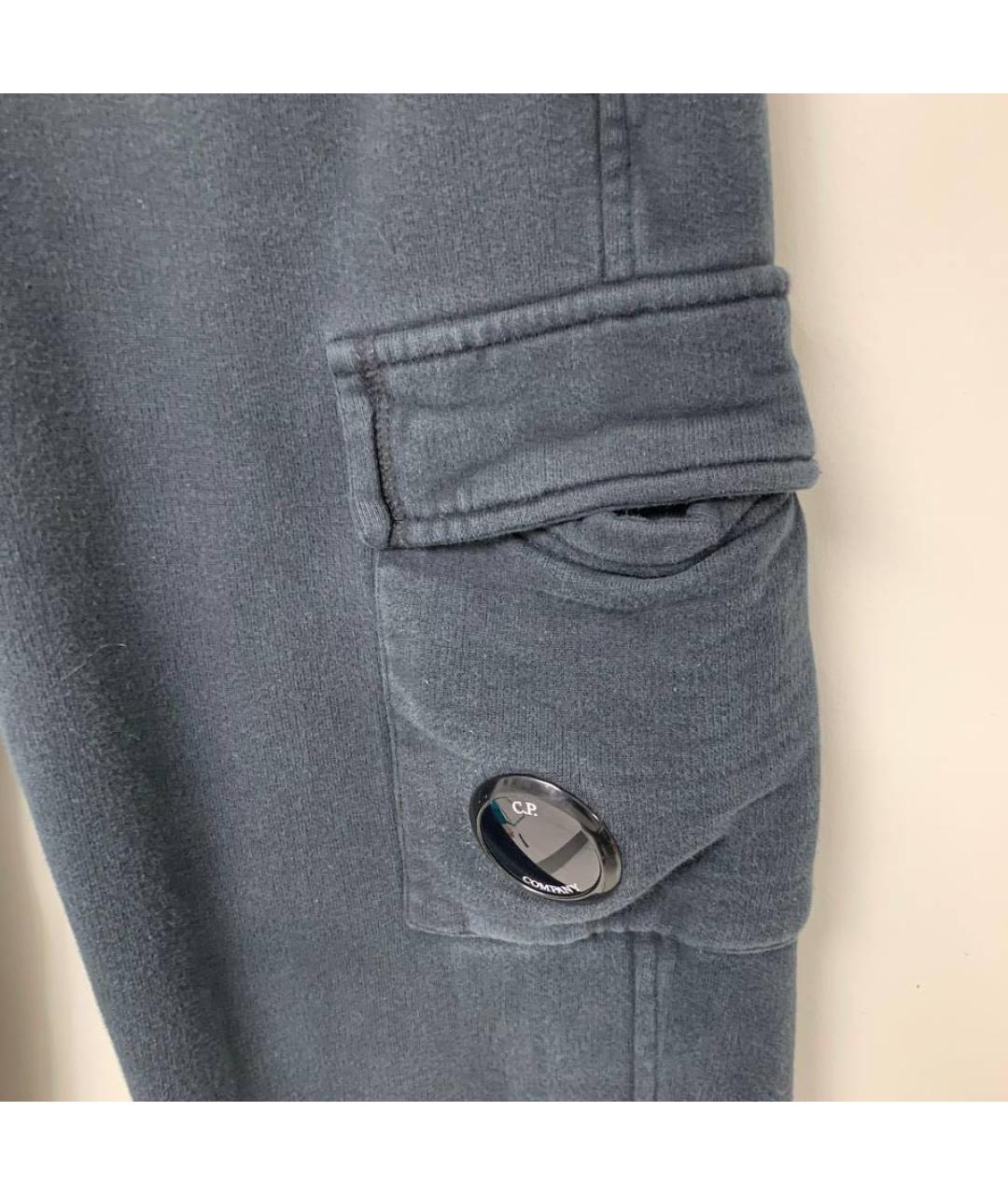 CP COMPANY Черные хлопковые повседневные брюки, фото 2