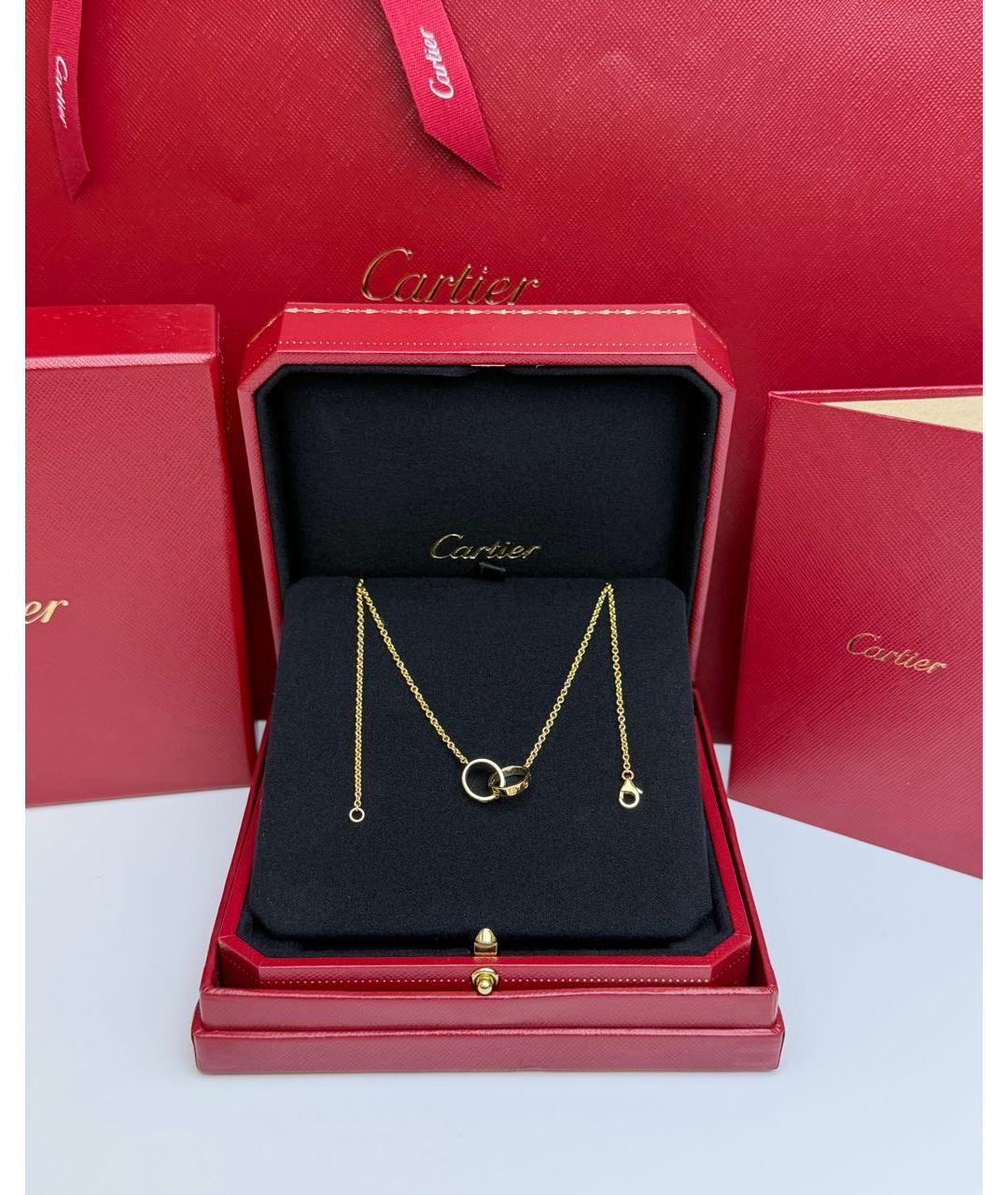 CARTIER Золотое колье из желтого золота, фото 3