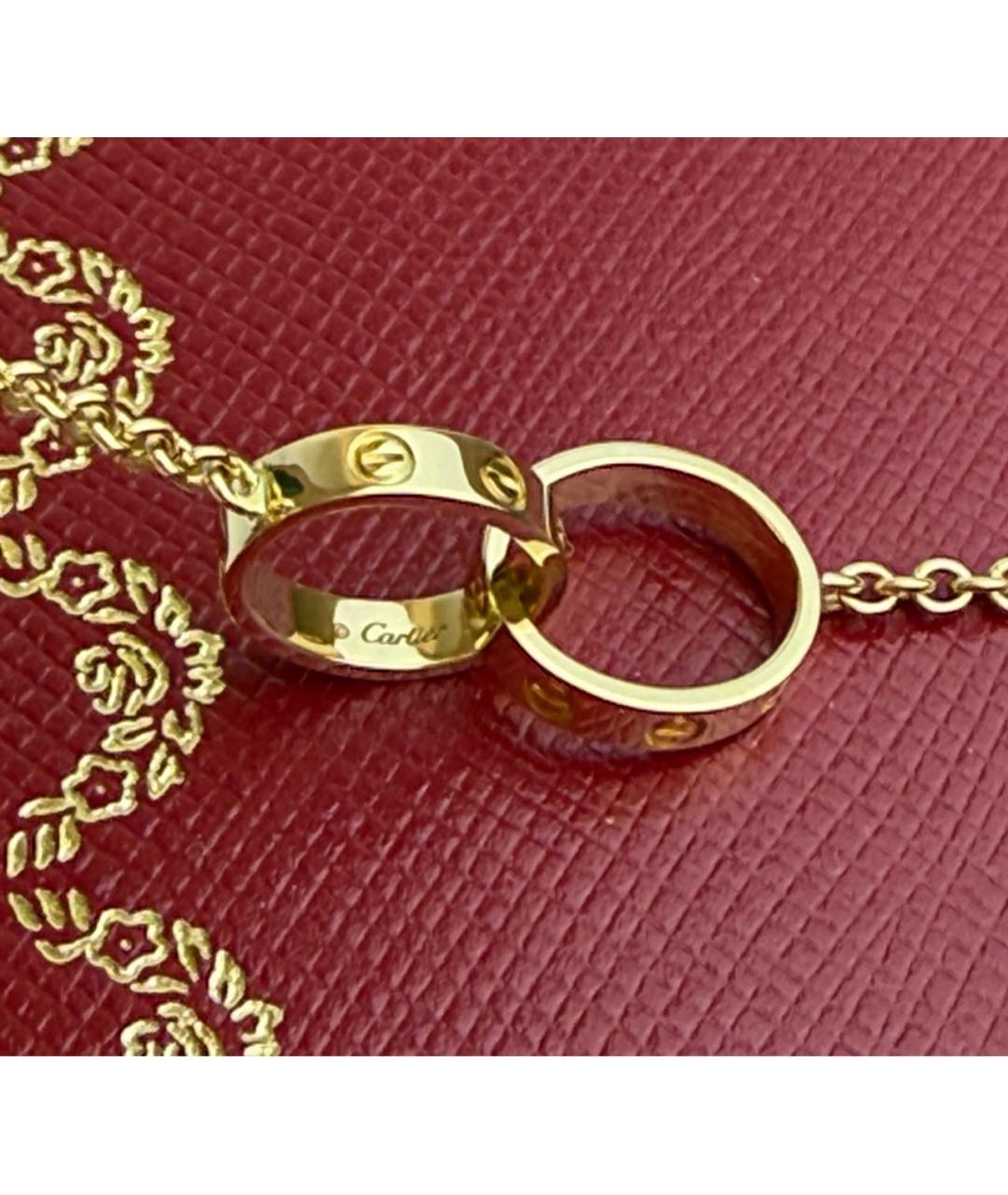 CARTIER Золотое колье из желтого золота, фото 4