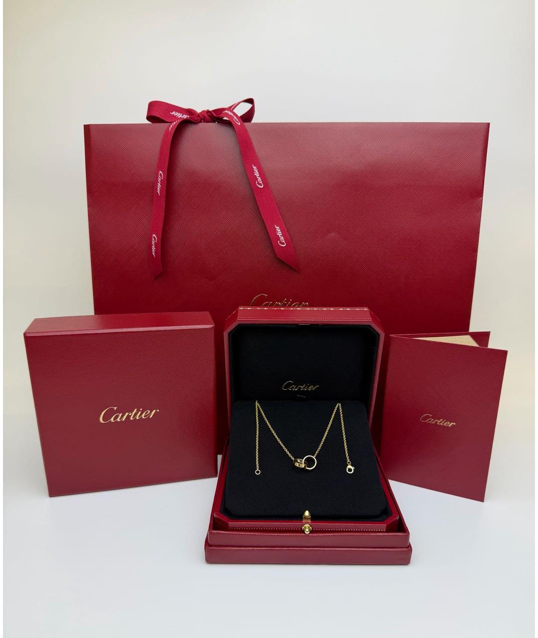 CARTIER Золотое колье из желтого золота, фото 2