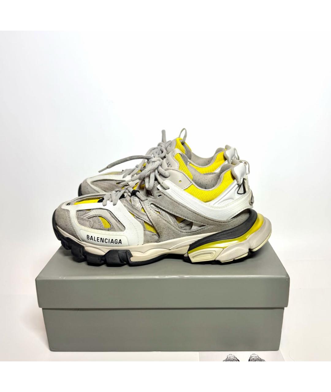 BALENCIAGA Мульти текстильные низкие кроссовки / кеды, фото 5