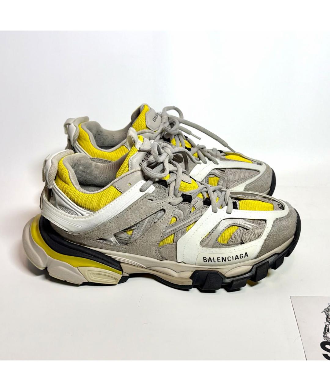 BALENCIAGA Мульти текстильные низкие кроссовки / кеды, фото 6