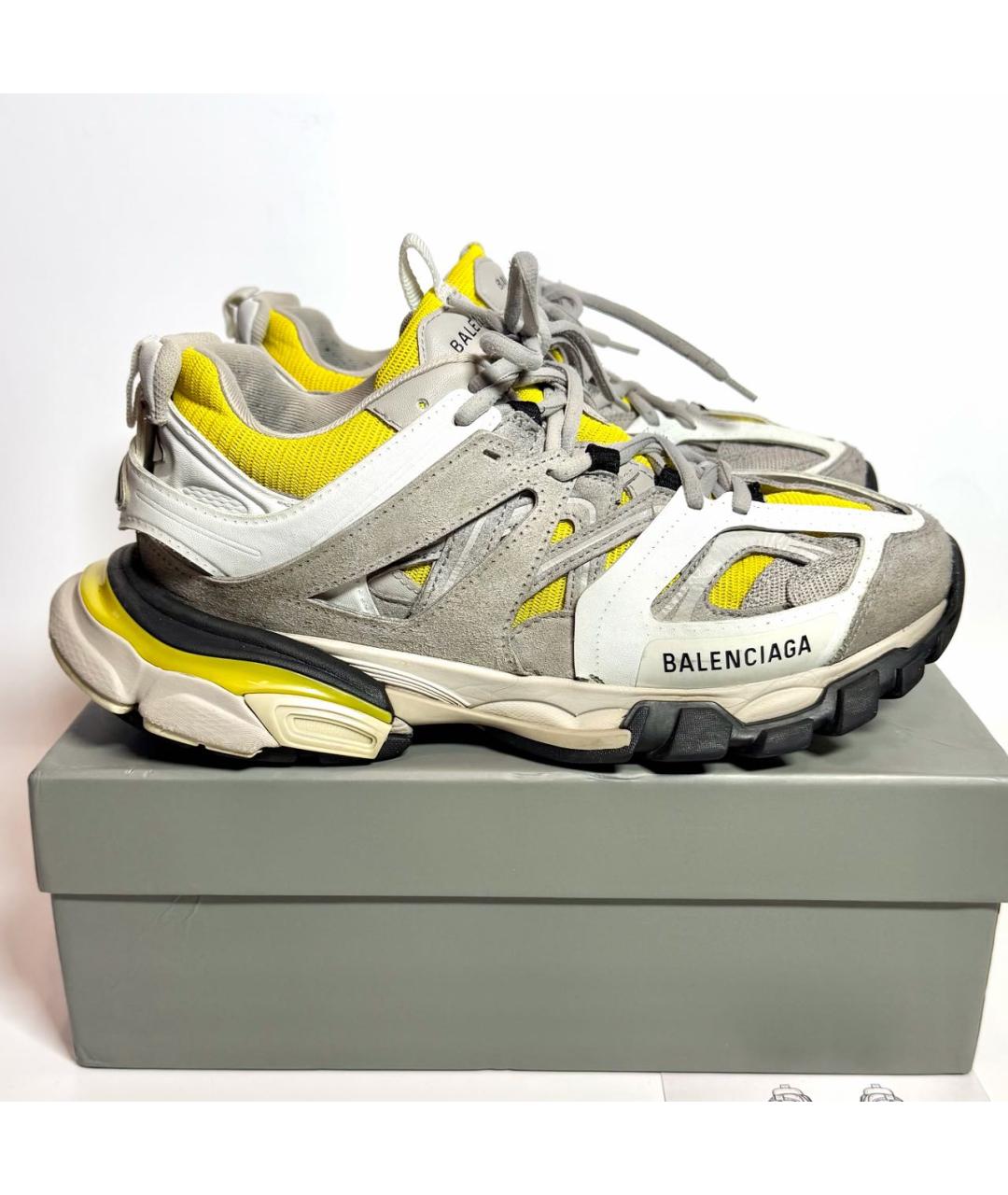 BALENCIAGA Мульти текстильные низкие кроссовки / кеды, фото 9