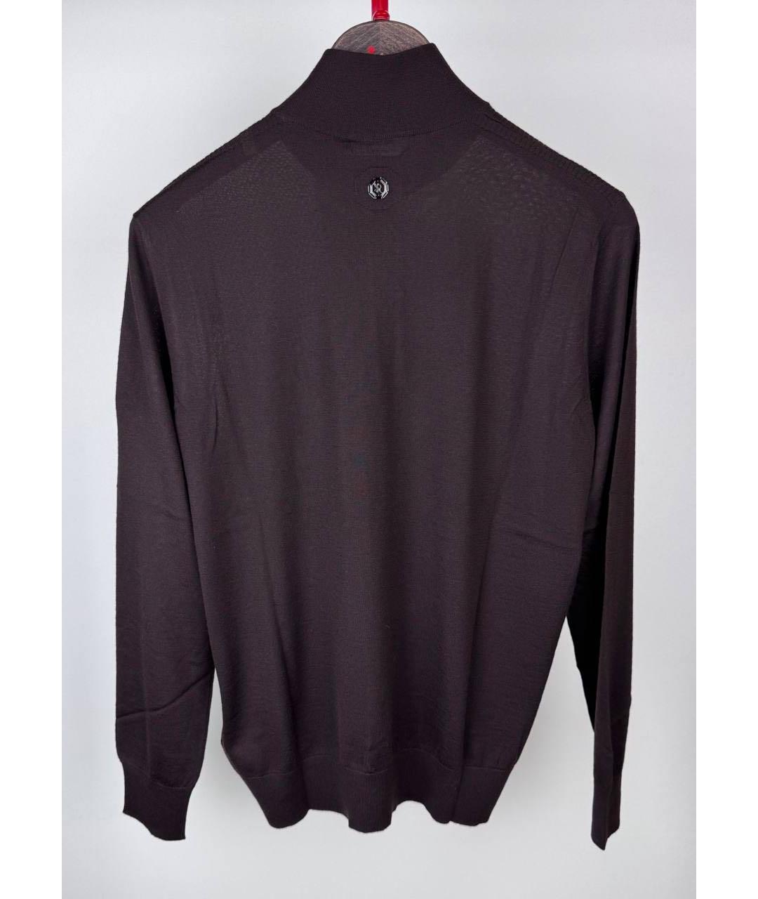 STEFANO RICCI Бордовый кашемировый кардиган, фото 3