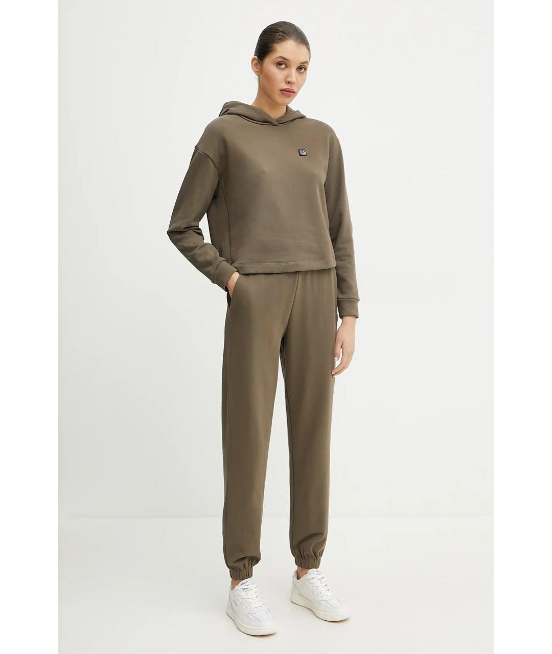 ARMANI EXCHANGE Коричневый хлопковый спортивные костюмы, фото 5