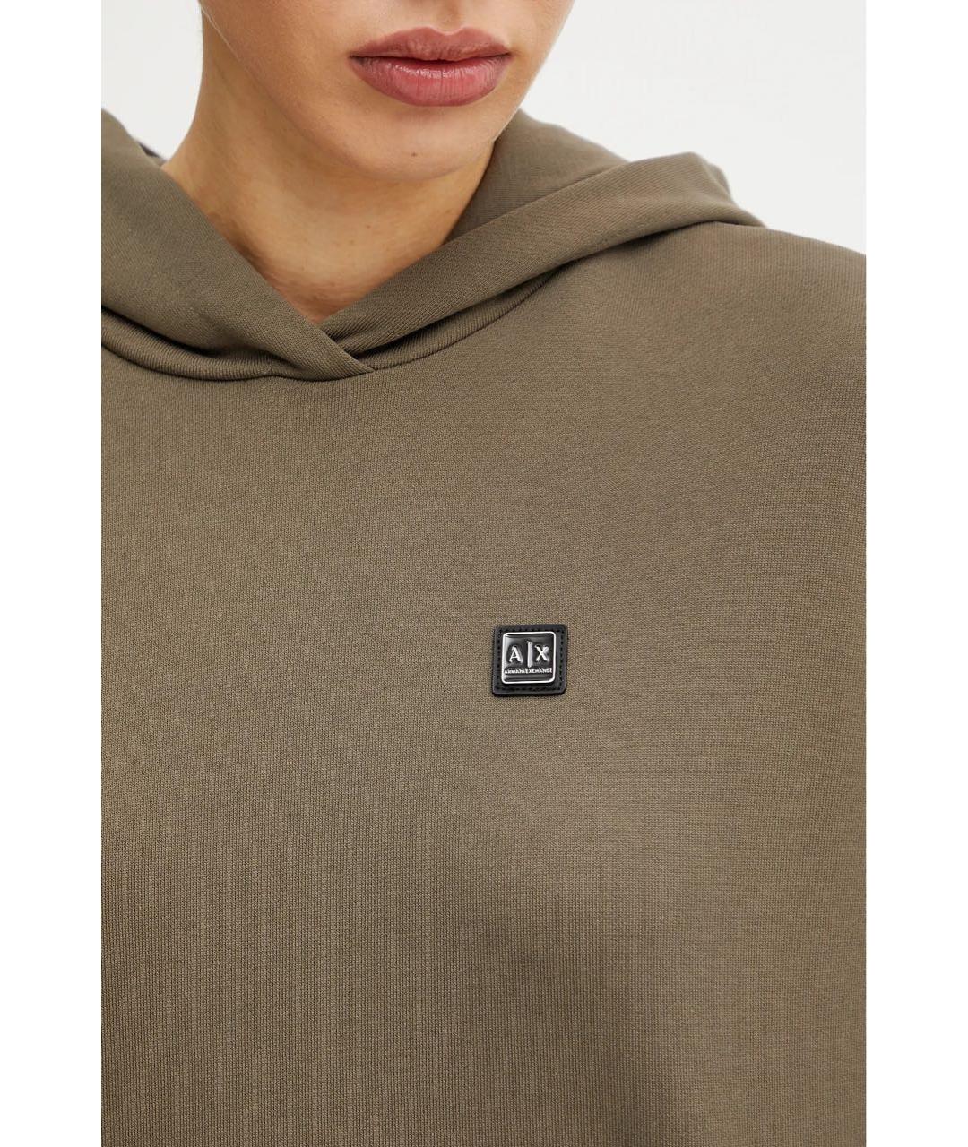 ARMANI EXCHANGE Коричневый хлопковый спортивные костюмы, фото 8