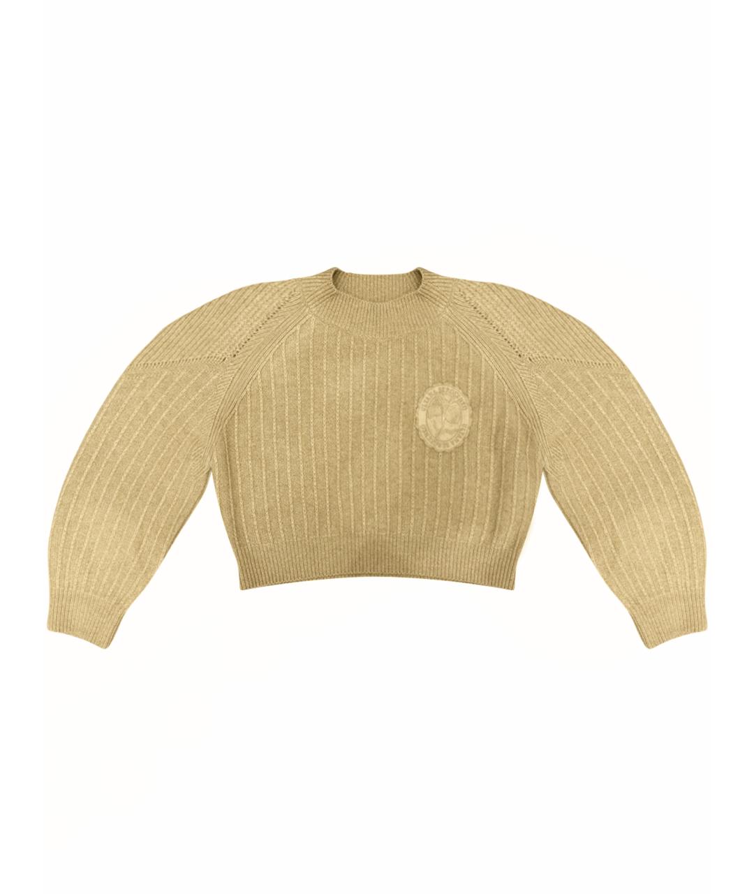 ULYANA SERGEENKO Коричневый кашемировый джемпер / свитер, фото 1