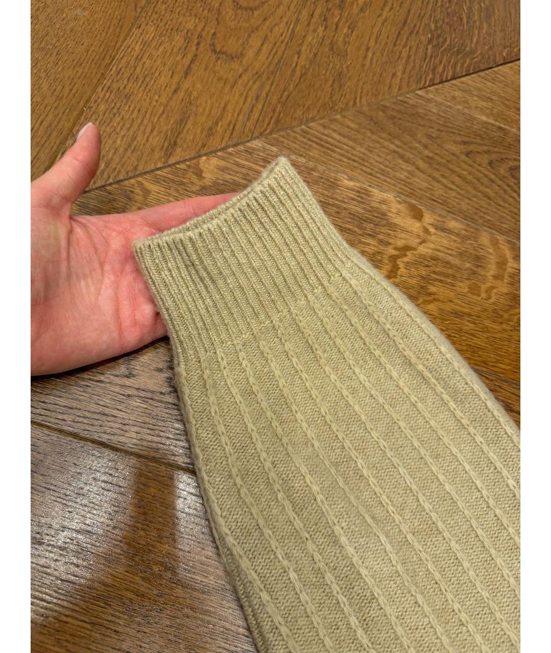 ULYANA SERGEENKO Коричневый кашемировый джемпер / свитер, фото 3