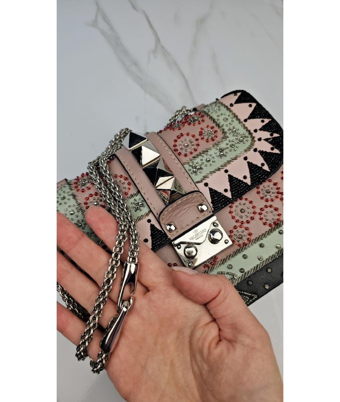 VALENTINO Мульти кожаная сумка через плечо, фото 6