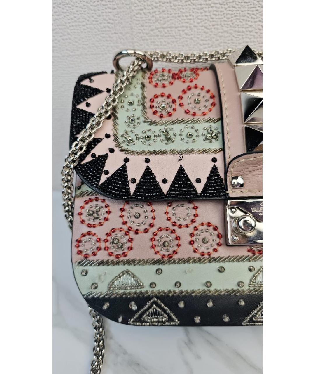VALENTINO Мульти кожаная сумка через плечо, фото 7