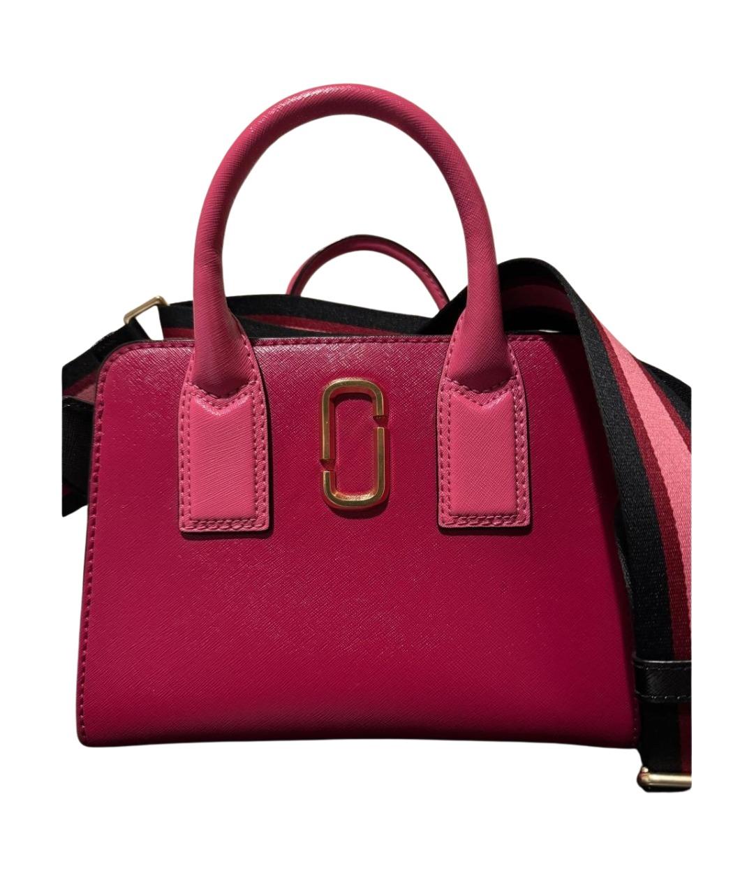 MARC JACOBS Фуксия кожаная сумка через плечо, фото 1