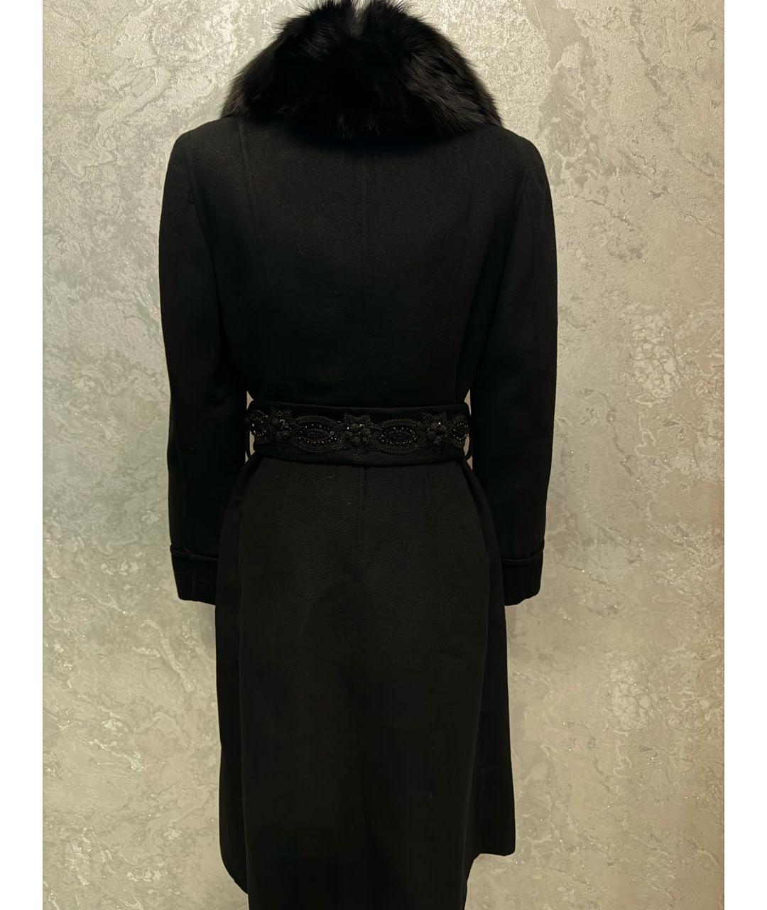 ESCADA Черное шерстяное пальто, фото 2