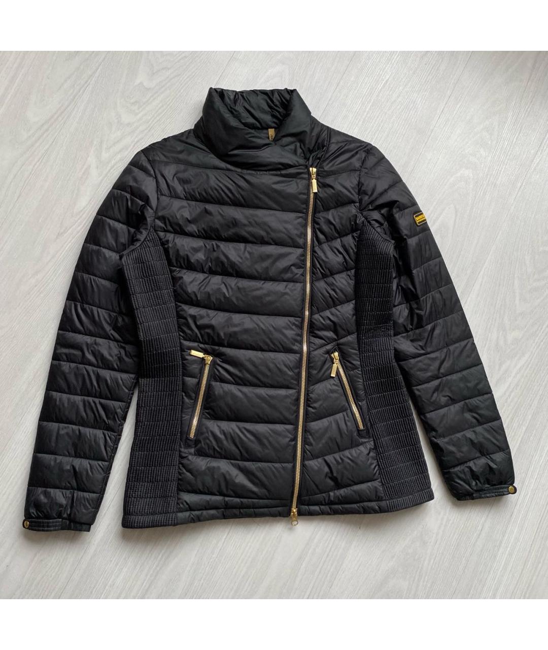 BARBOUR Черная полиамидовая куртка, фото 4