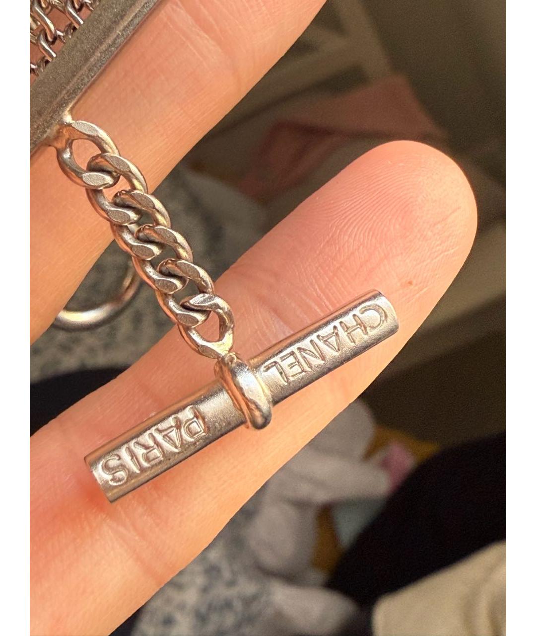 CHANEL Зеленый жемчужный браслет, фото 5